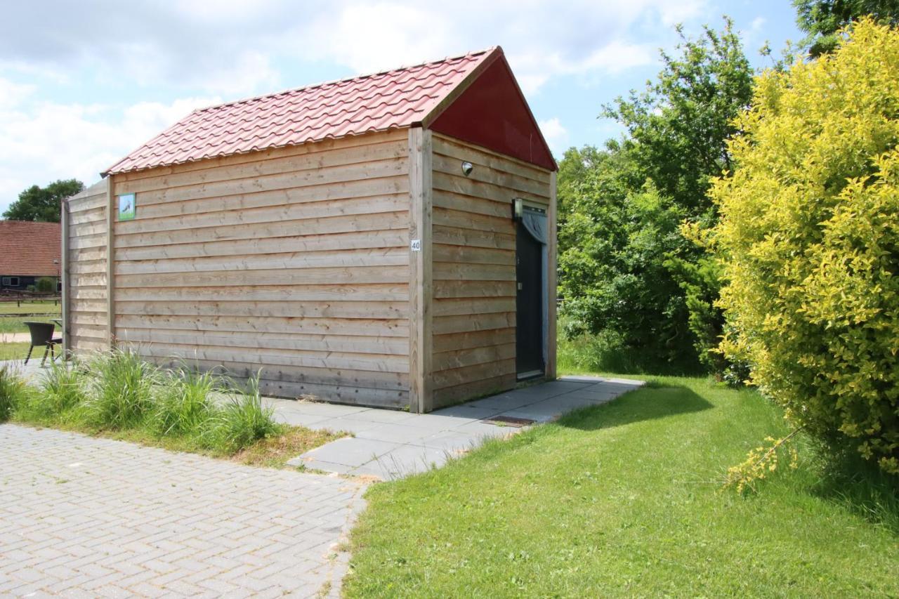 Tiny Cottage Op Camping "De Stal" Drijber 외부 사진